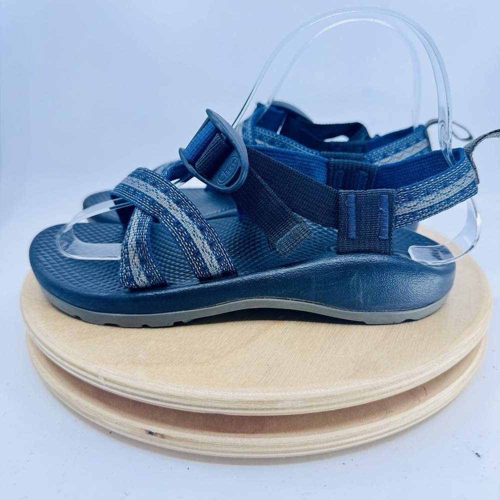 Chaco Z/2 Sandals Youth 3 Blue Water Sport Hiking Trail Shoes Boys Girls - Picture 7 of 9